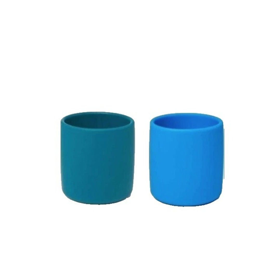 Silicone Baby Toddler Cups BPA-Free Spill Proof Pack of 2 New - Picture 1 of 8
